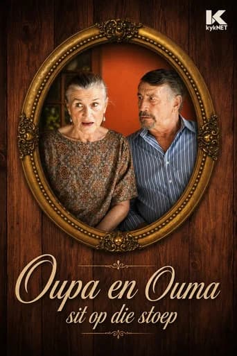 Oupa en Ouma Sit op die Stoep